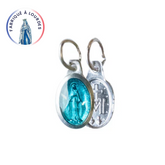 Cudowny Medalik, aluminium, owalny 10 mm, emalia epoksydowa w dowolnym kolorze